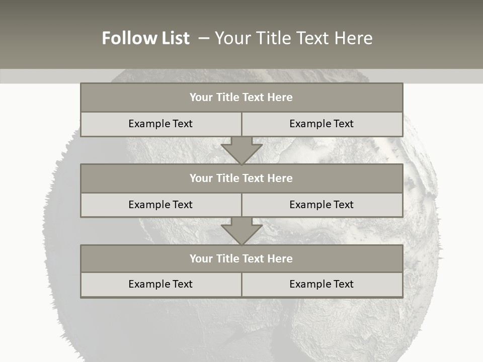 Dead Planet Earth PowerPoint Template