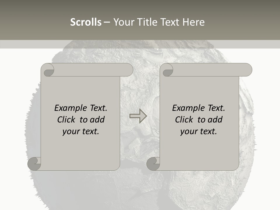 Dead Planet Earth PowerPoint Template