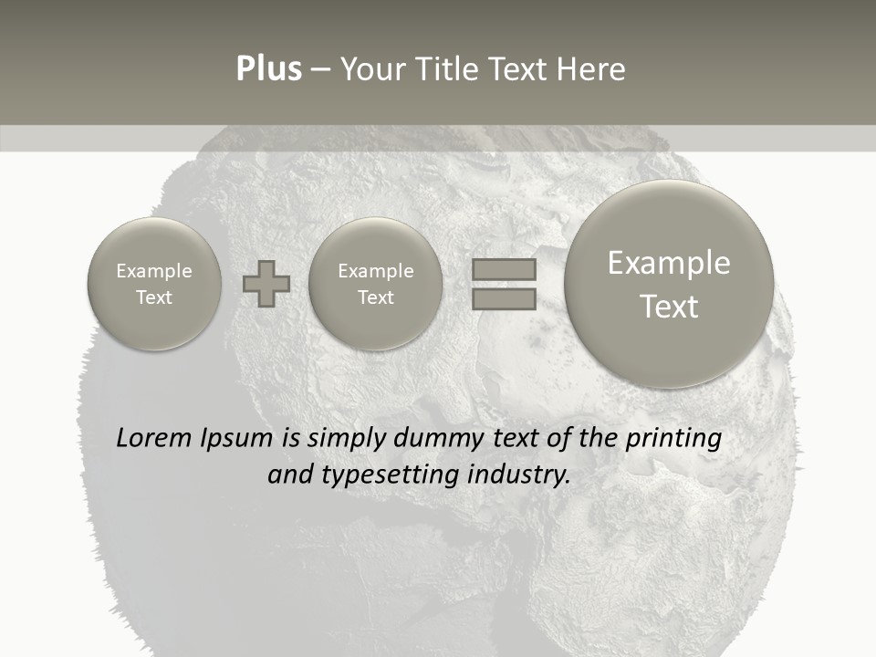 Dead Planet Earth PowerPoint Template