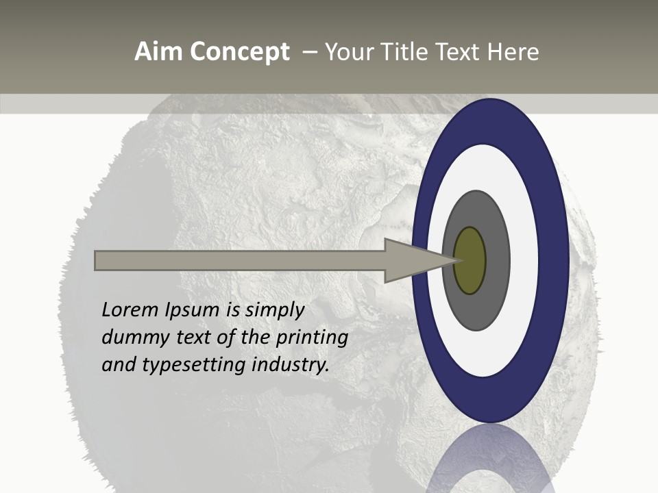 Dead Planet Earth PowerPoint Template