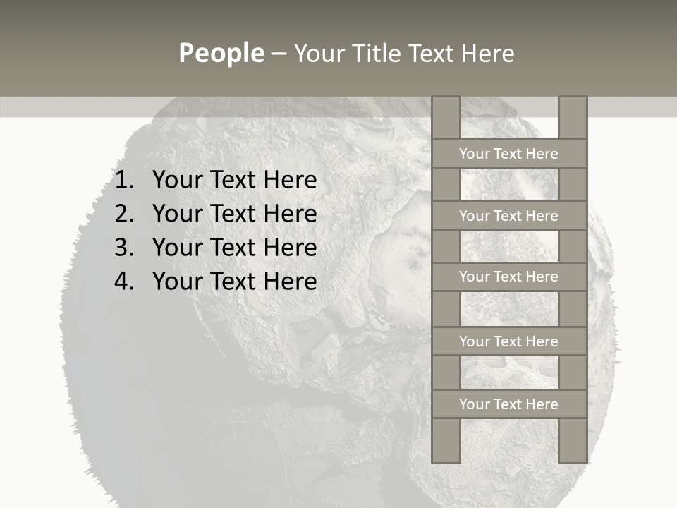 Dead Planet Earth PowerPoint Template
