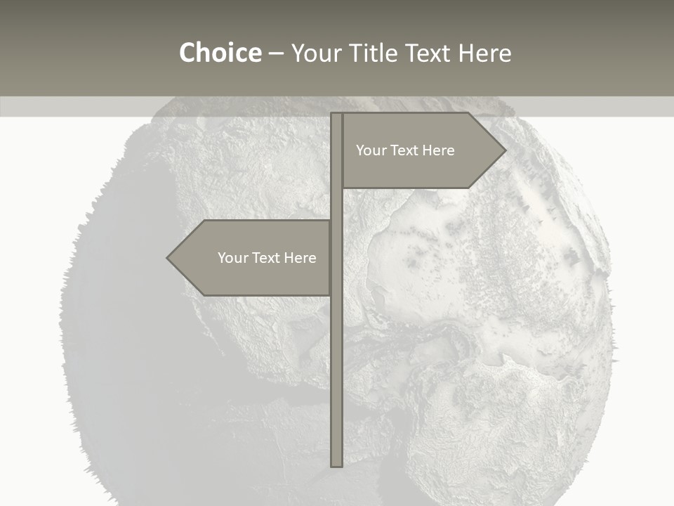 Dead Planet Earth PowerPoint Template
