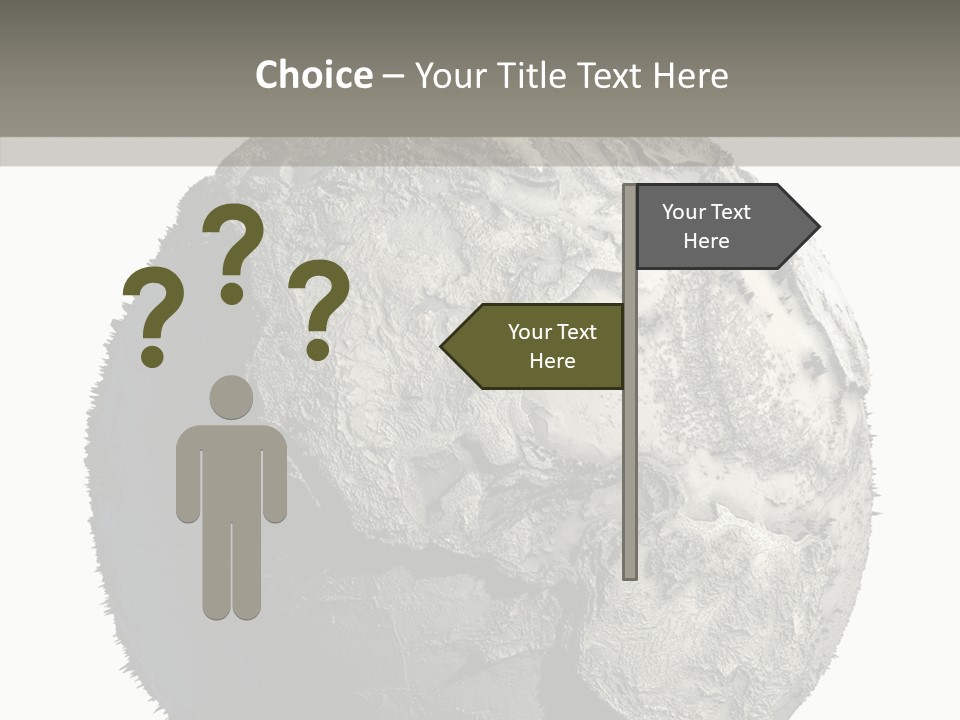 Dead Planet Earth PowerPoint Template
