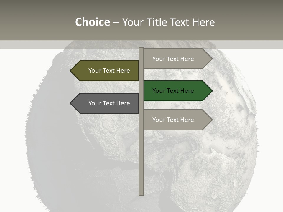 Dead Planet Earth PowerPoint Template