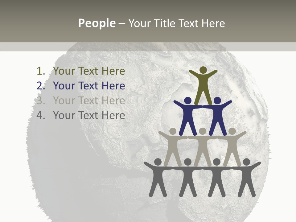 Dead Planet Earth PowerPoint Template