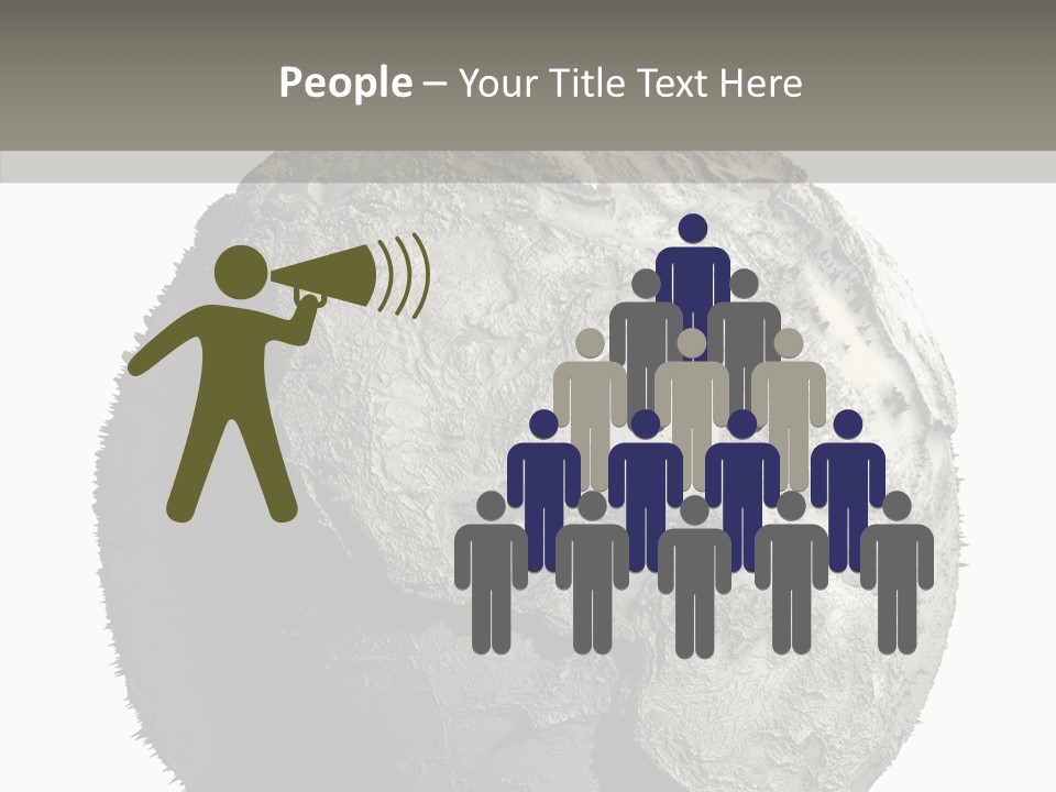 Dead Planet Earth PowerPoint Template