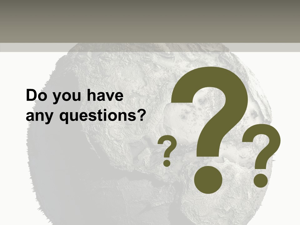 Dead Planet Earth PowerPoint Template