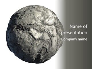 Dead Planet Earth PowerPoint Template