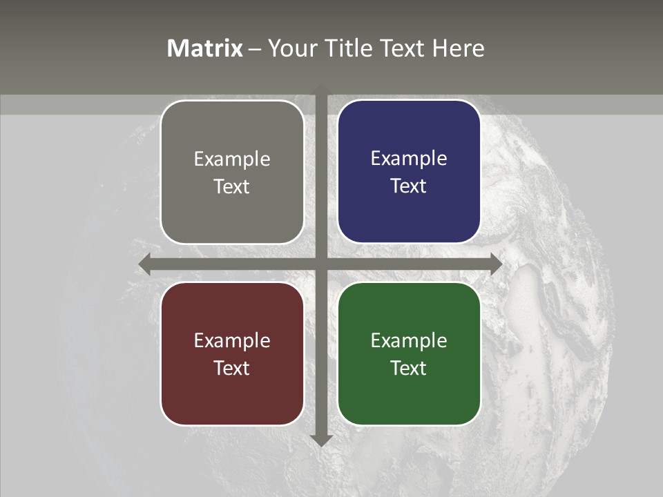 Dead Planet Earth PowerPoint Template
