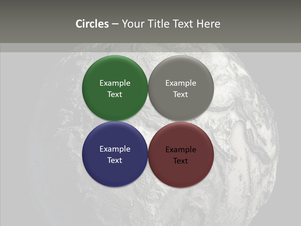 Dead Planet Earth PowerPoint Template