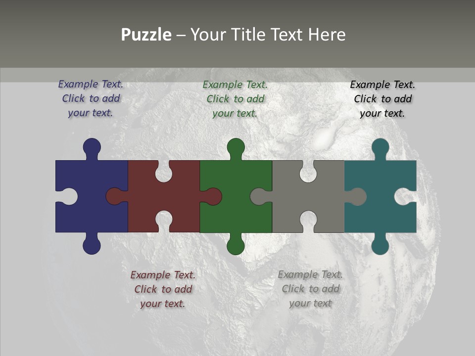 Dead Planet Earth PowerPoint Template