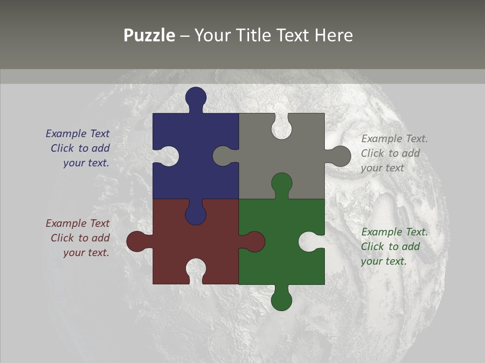 Dead Planet Earth PowerPoint Template