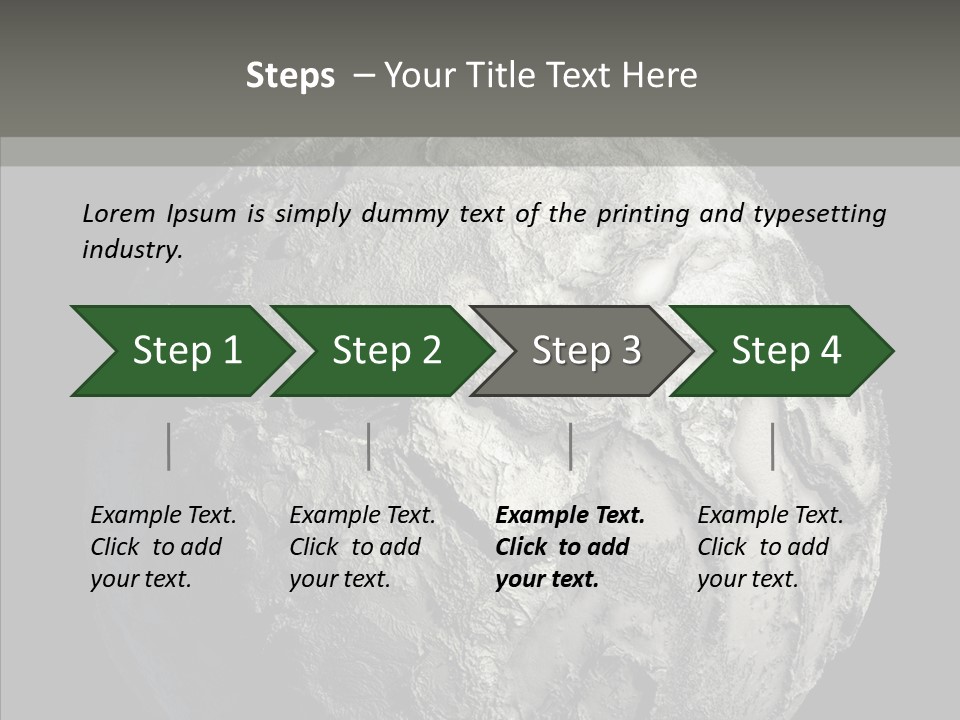 Dead Planet Earth PowerPoint Template