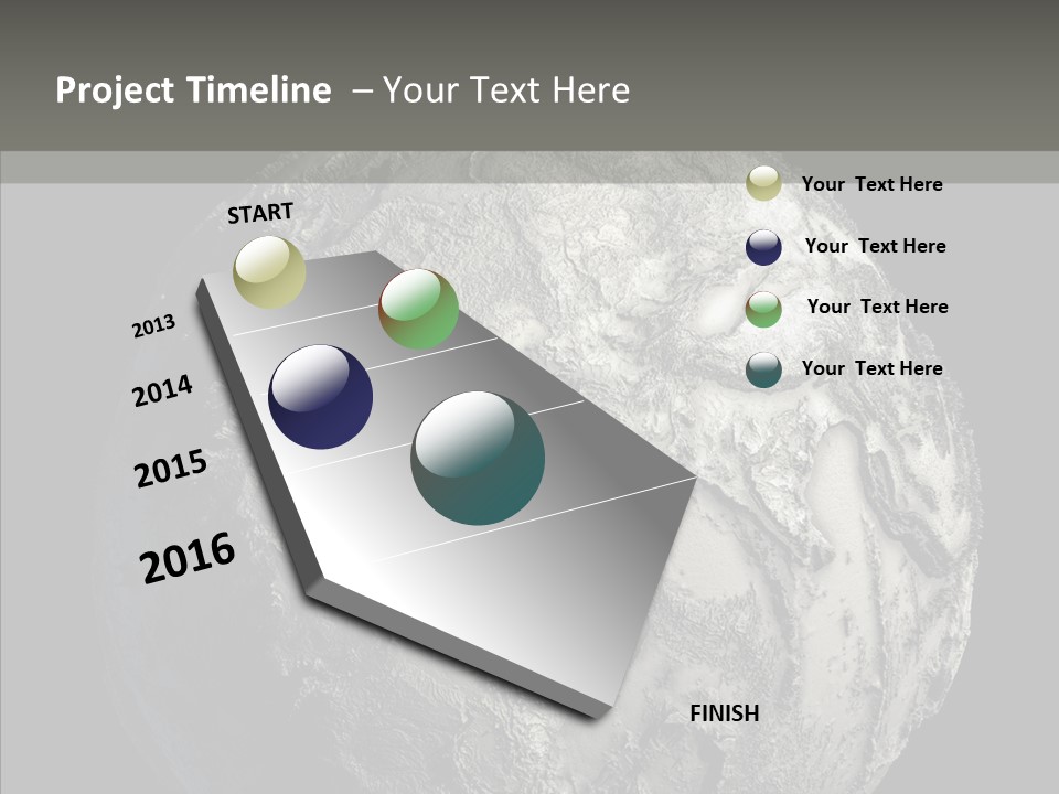 Dead Planet Earth PowerPoint Template