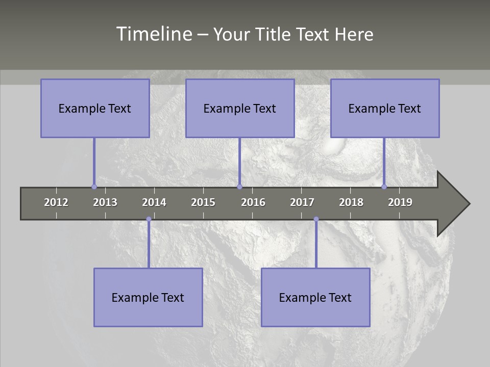 Dead Planet Earth PowerPoint Template