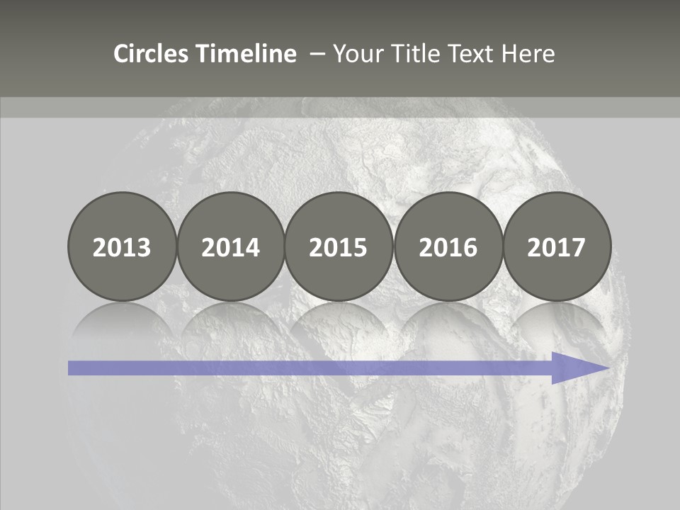 Dead Planet Earth PowerPoint Template