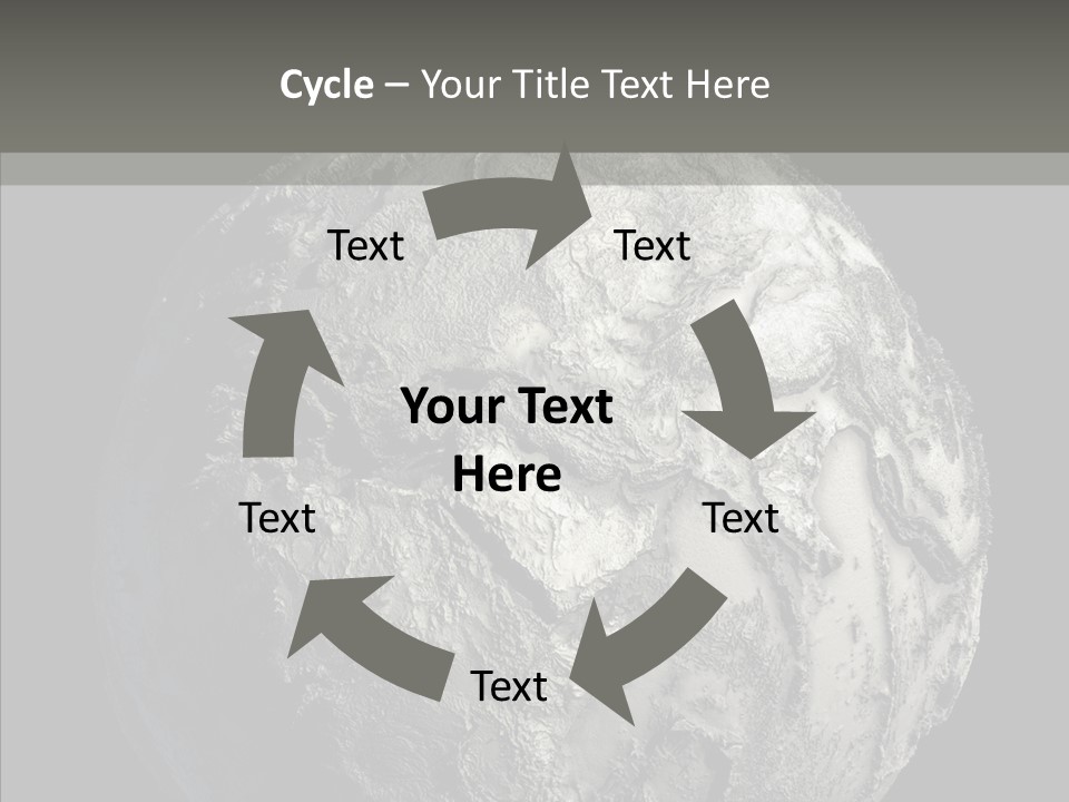 Dead Planet Earth PowerPoint Template