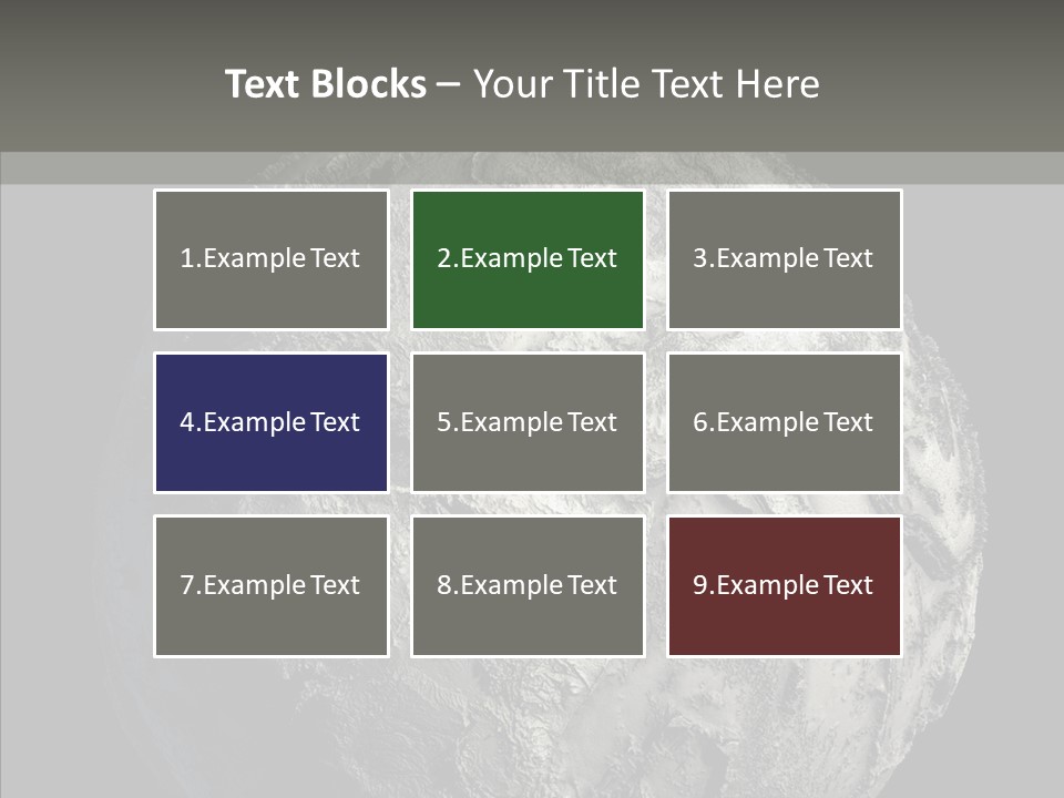 Dead Planet Earth PowerPoint Template