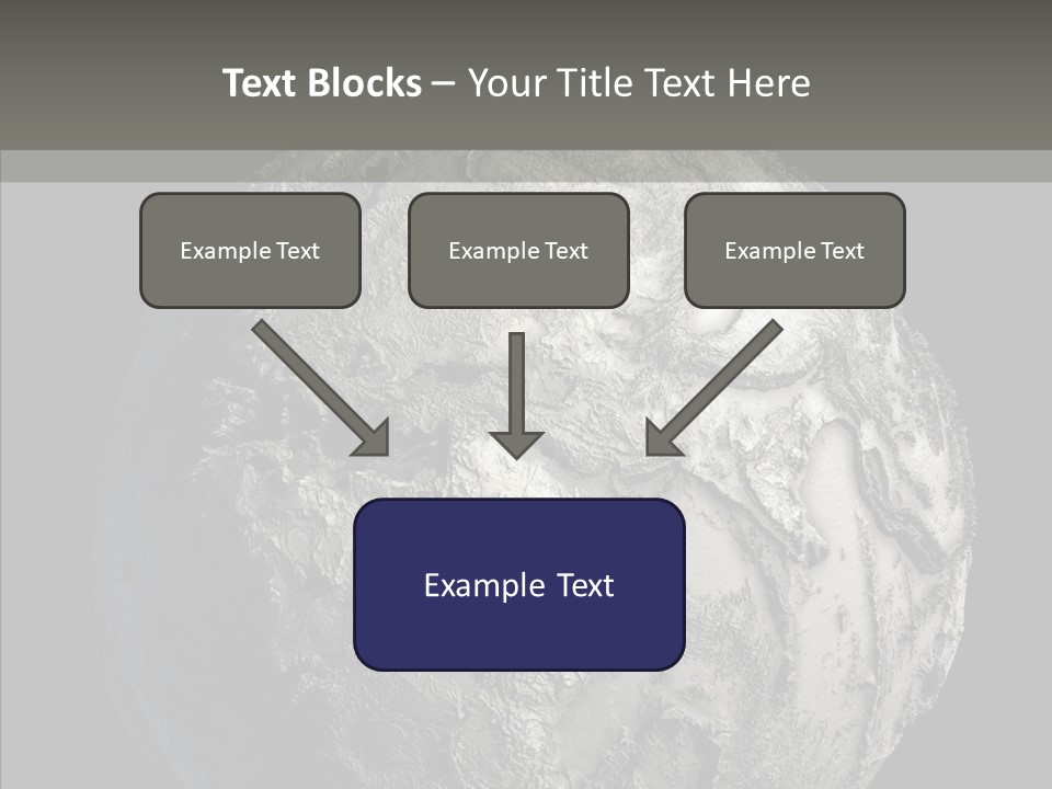 Dead Planet Earth PowerPoint Template