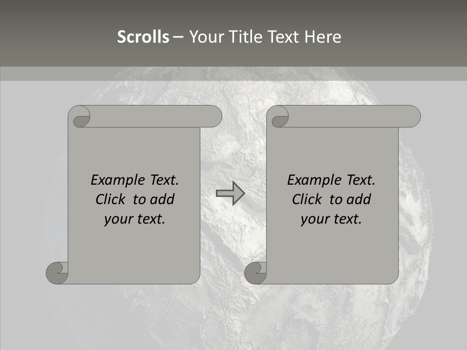 Dead Planet Earth PowerPoint Template