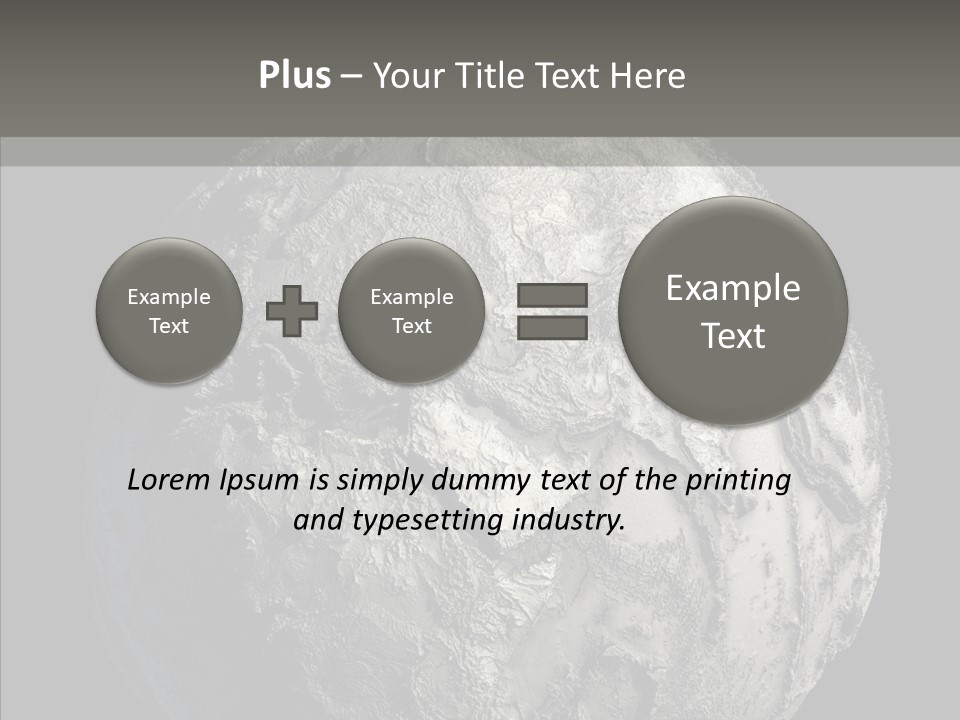 Dead Planet Earth PowerPoint Template