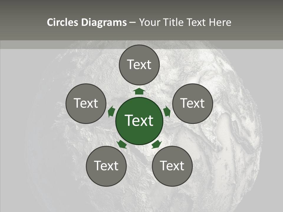 Dead Planet Earth PowerPoint Template