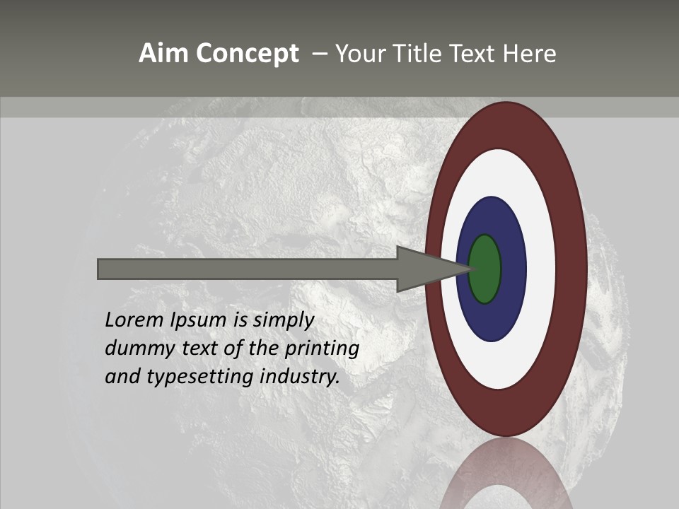 Dead Planet Earth PowerPoint Template