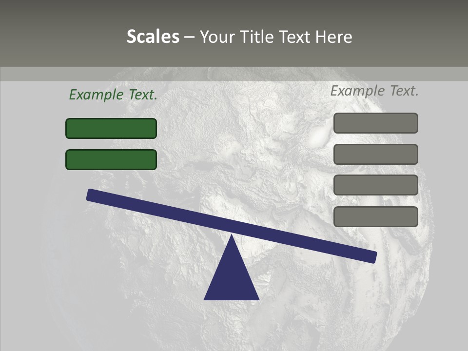 Dead Planet Earth PowerPoint Template