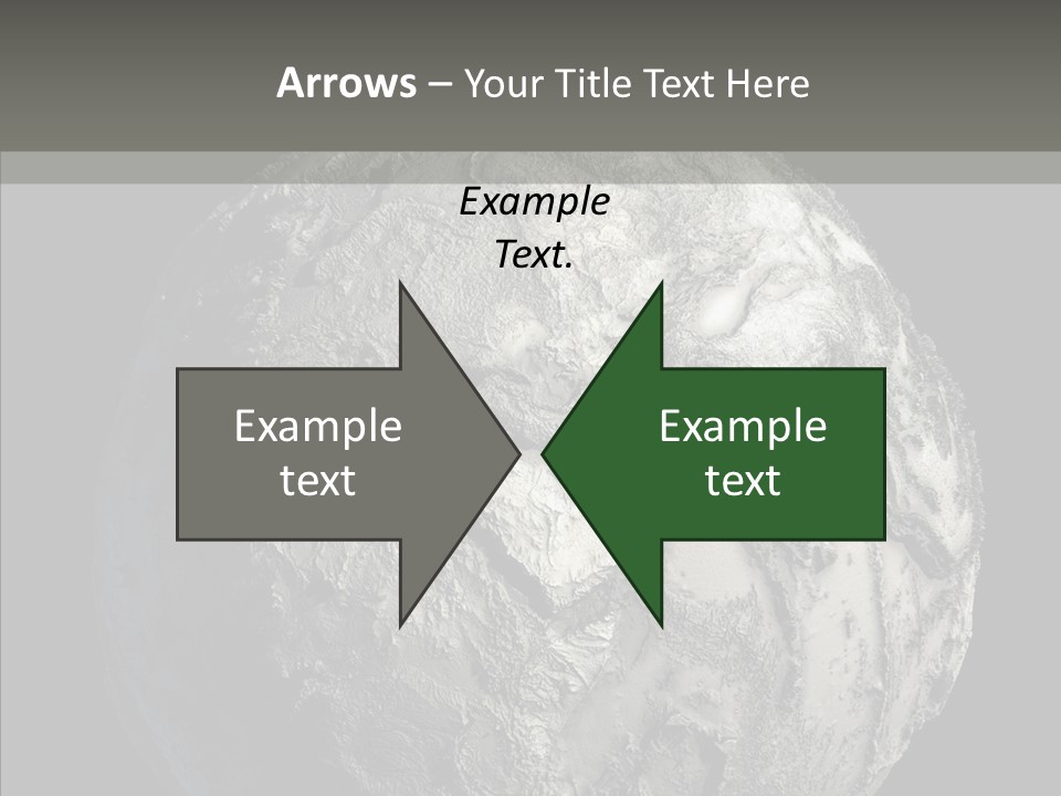 Dead Planet Earth PowerPoint Template