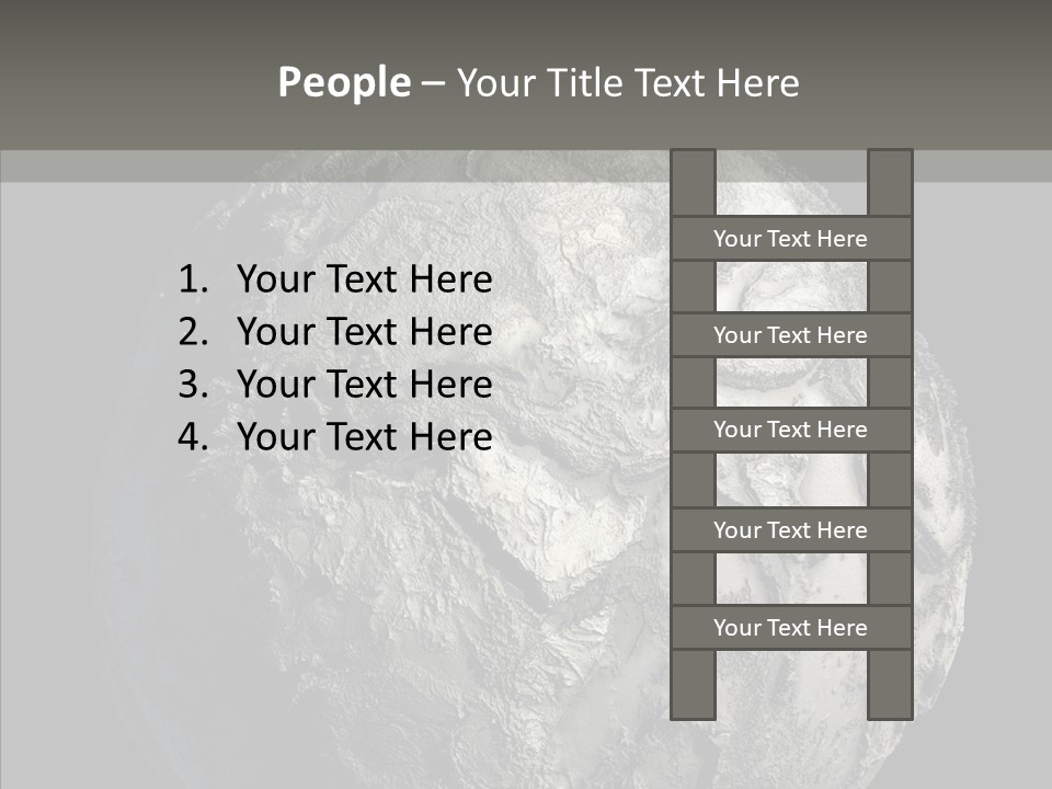 Dead Planet Earth PowerPoint Template