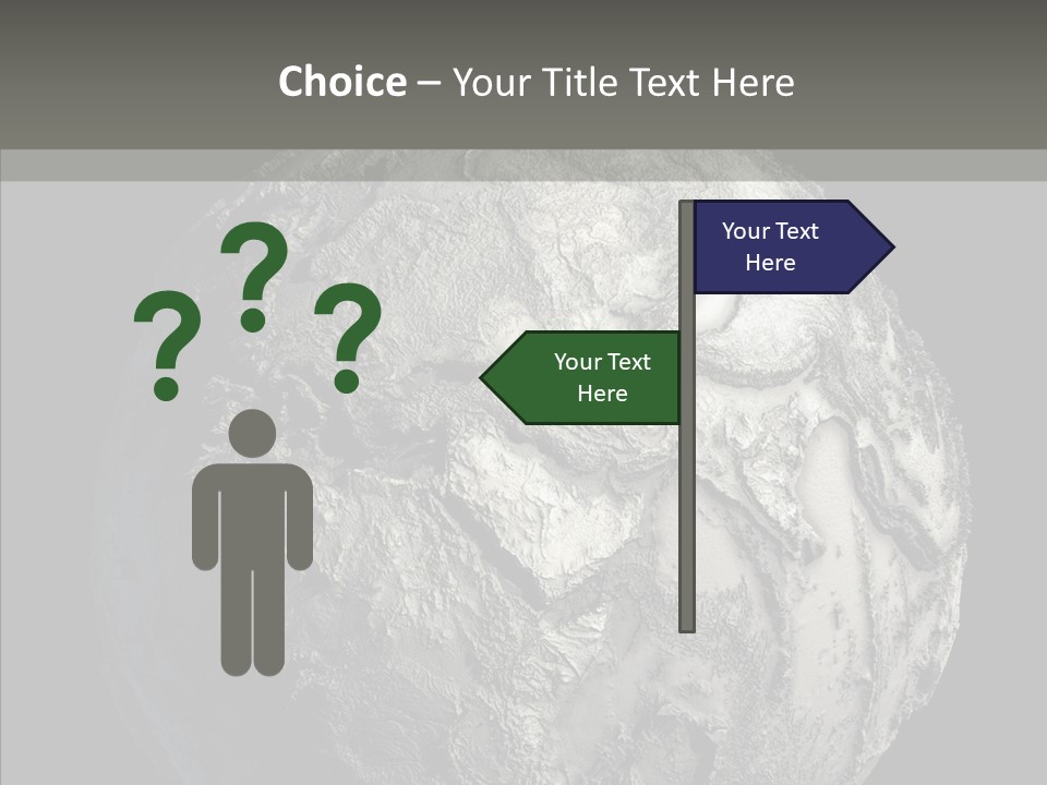Dead Planet Earth PowerPoint Template