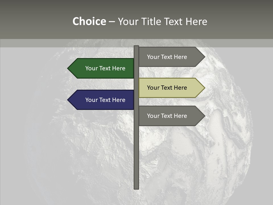 Dead Planet Earth PowerPoint Template