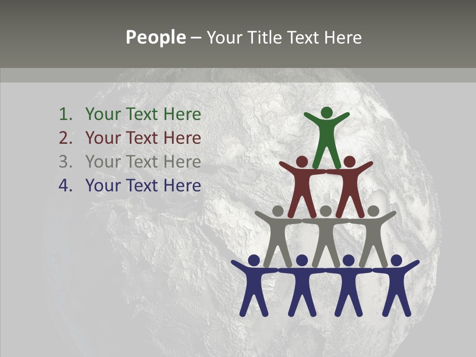 Dead Planet Earth PowerPoint Template