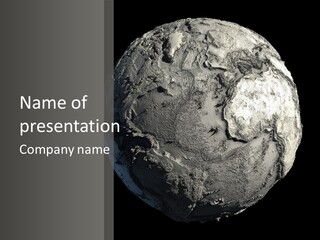 Dead Planet Earth PowerPoint Template