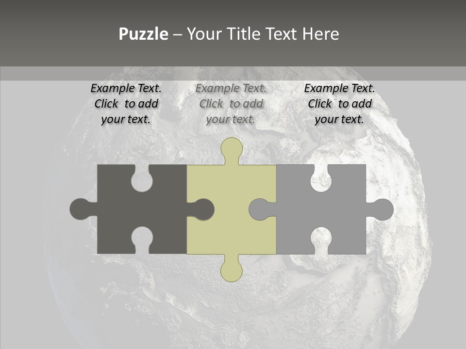 Dead Planet Earth PowerPoint Template