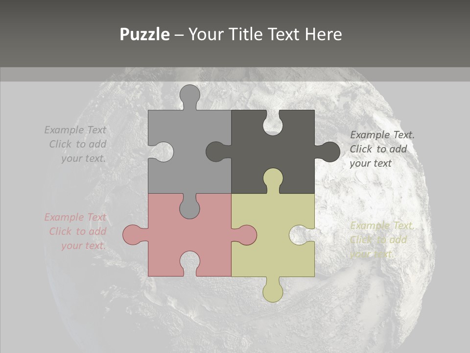 Dead Planet Earth PowerPoint Template