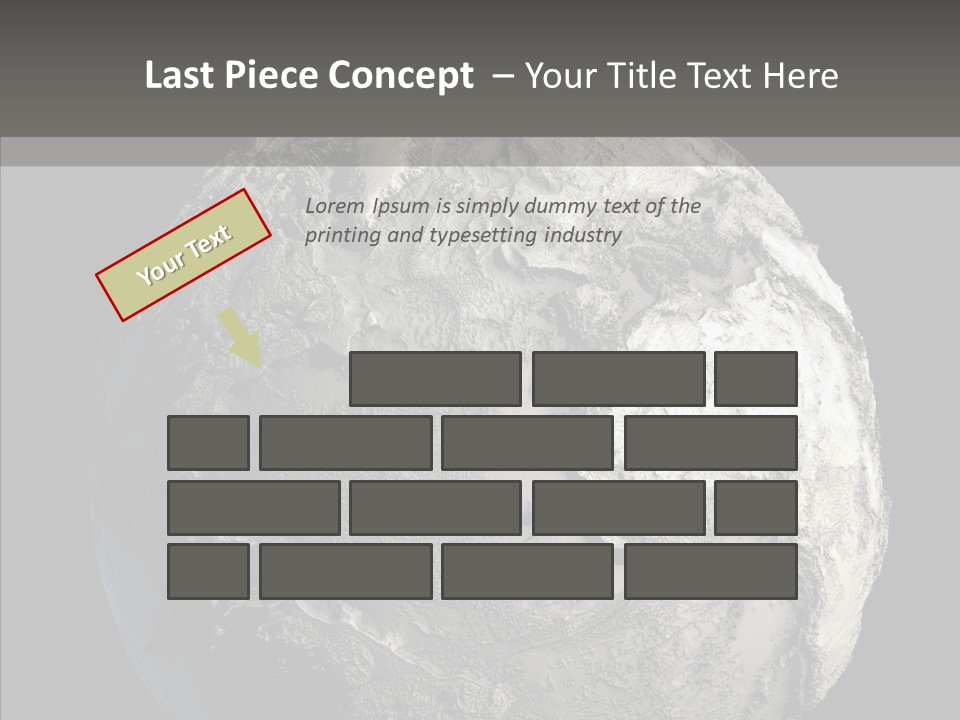 Dead Planet Earth PowerPoint Template