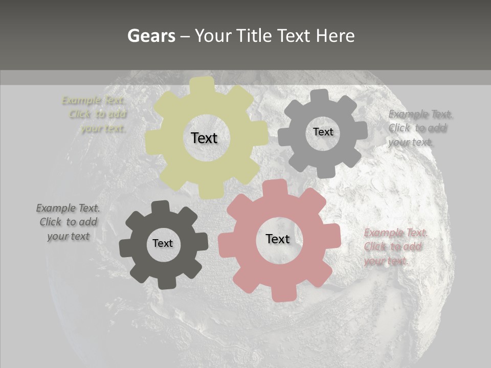 Dead Planet Earth PowerPoint Template