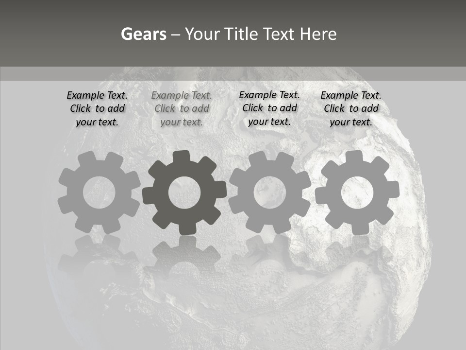 Dead Planet Earth PowerPoint Template
