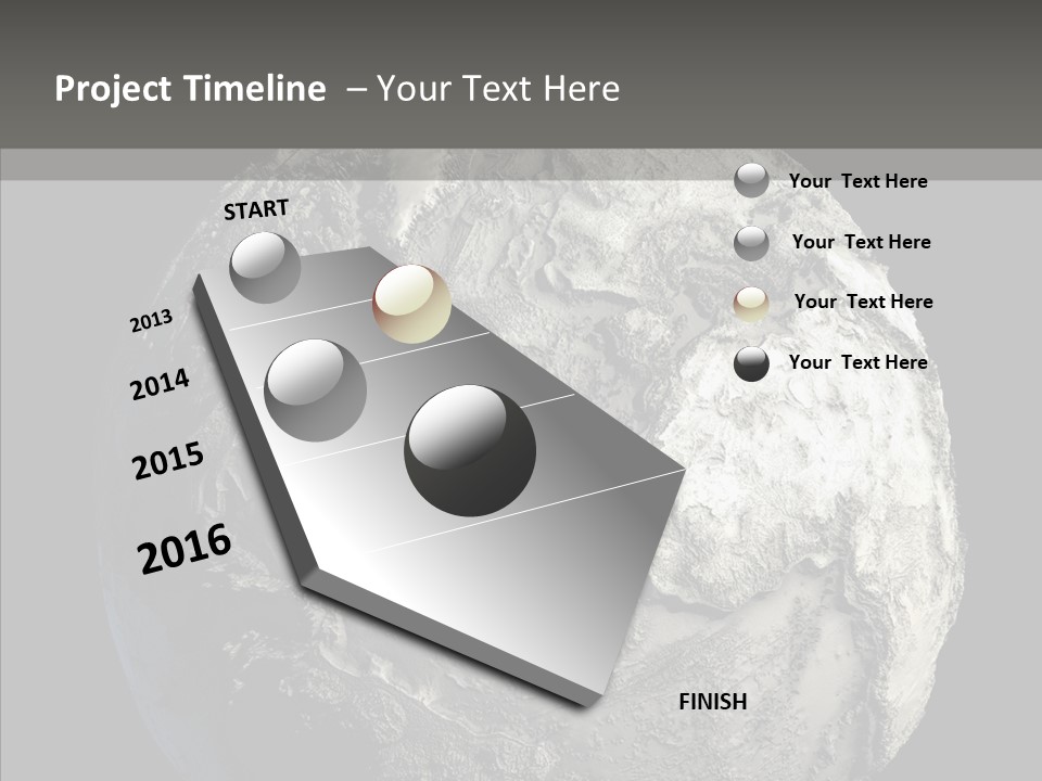Dead Planet Earth PowerPoint Template