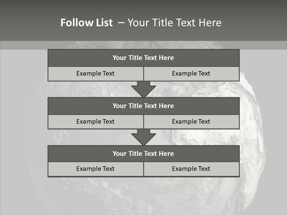Dead Planet Earth PowerPoint Template