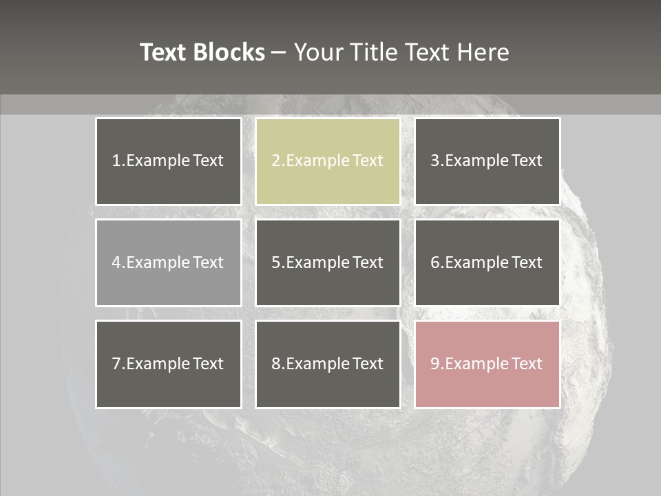 Dead Planet Earth PowerPoint Template