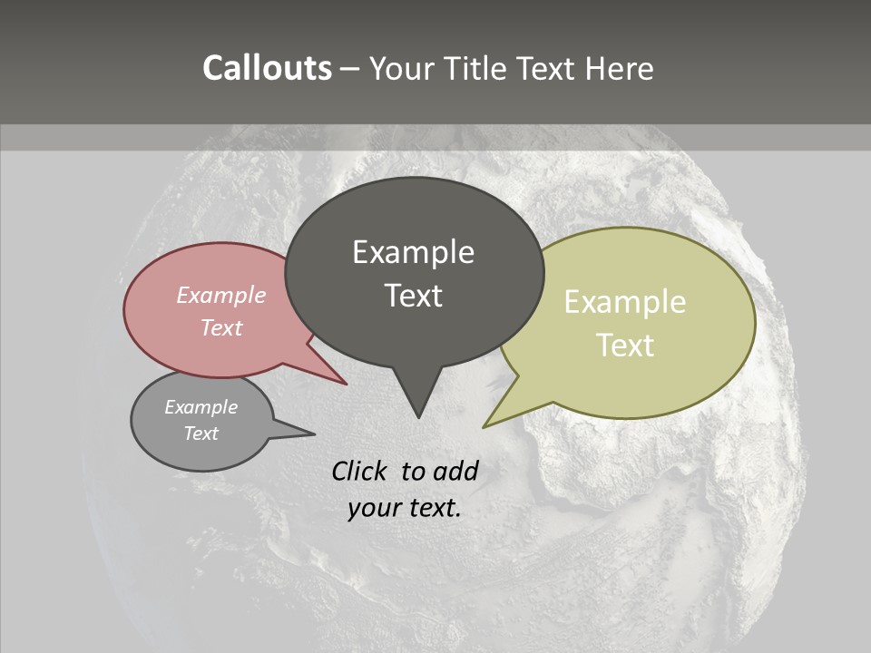 Dead Planet Earth PowerPoint Template