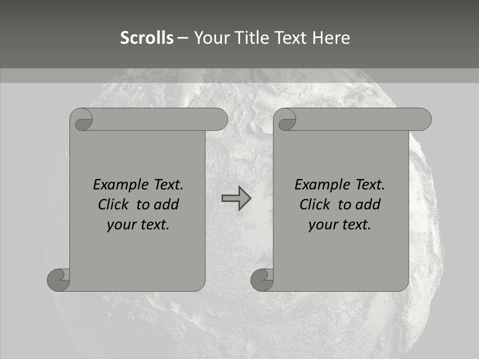 Dead Planet Earth PowerPoint Template