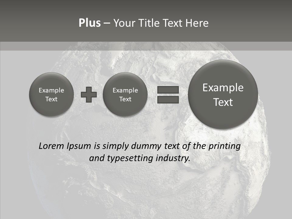 Dead Planet Earth PowerPoint Template
