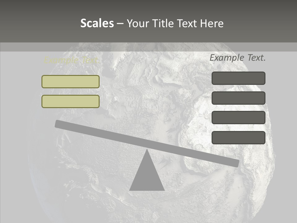 Dead Planet Earth PowerPoint Template