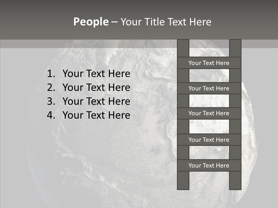 Dead Planet Earth PowerPoint Template