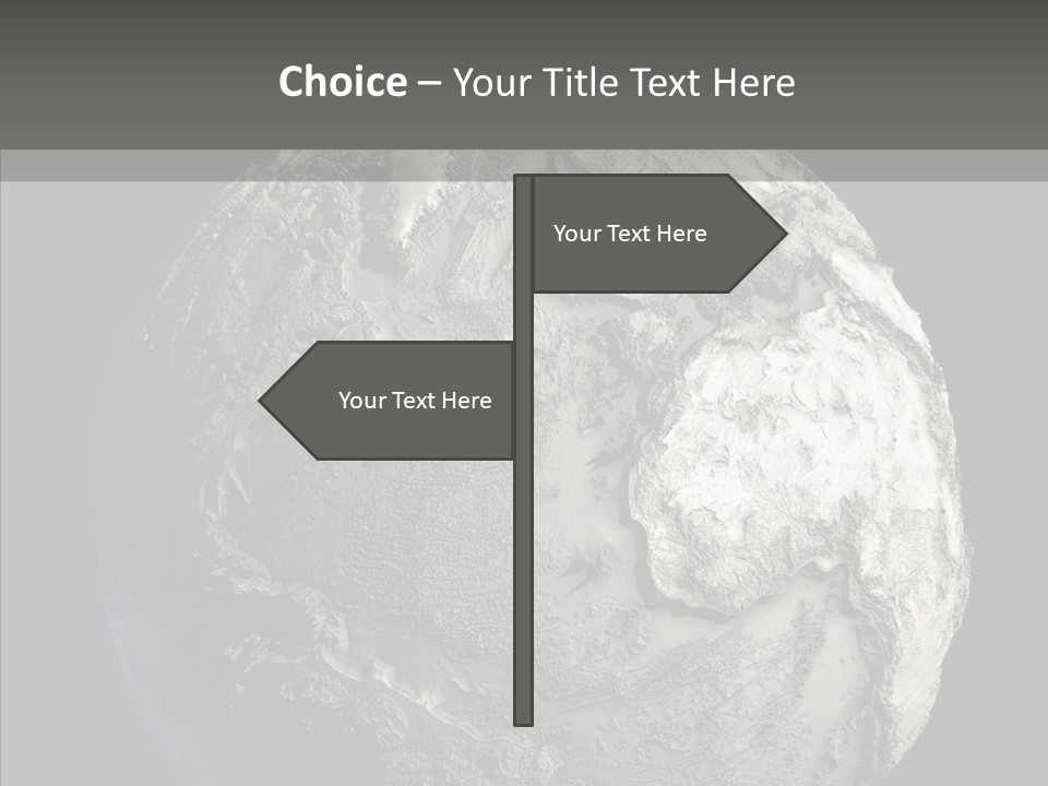 Dead Planet Earth PowerPoint Template