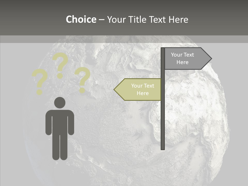 Dead Planet Earth PowerPoint Template