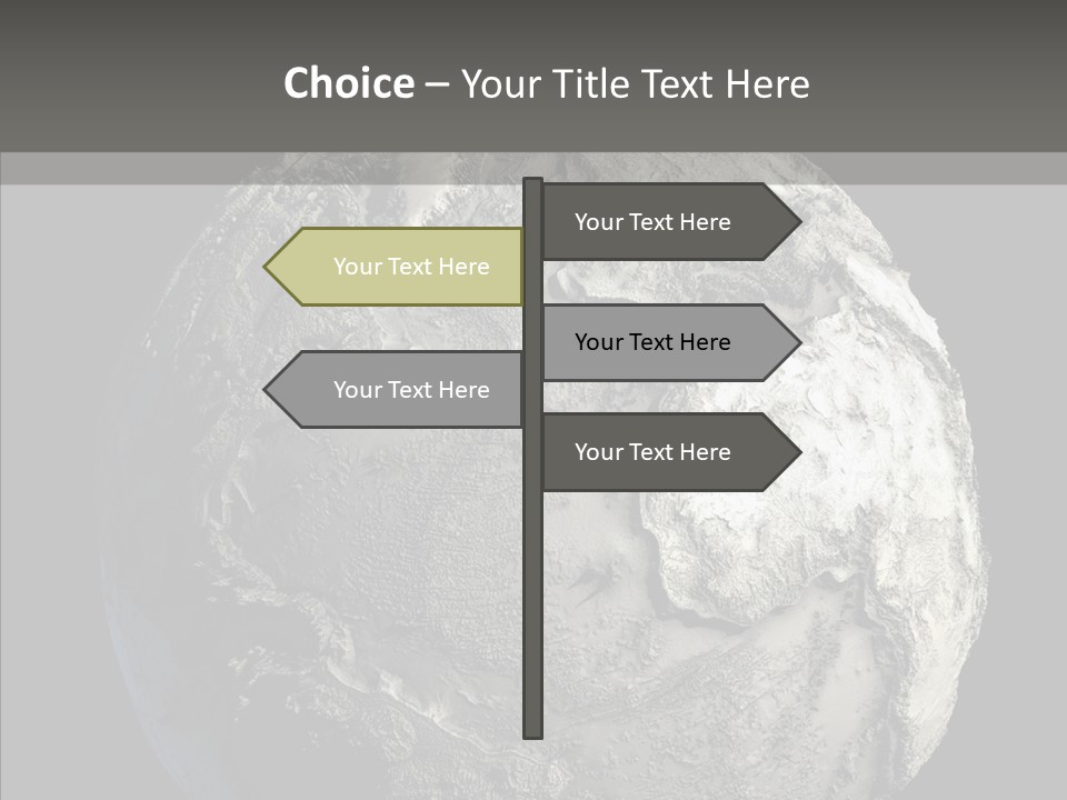 Dead Planet Earth PowerPoint Template